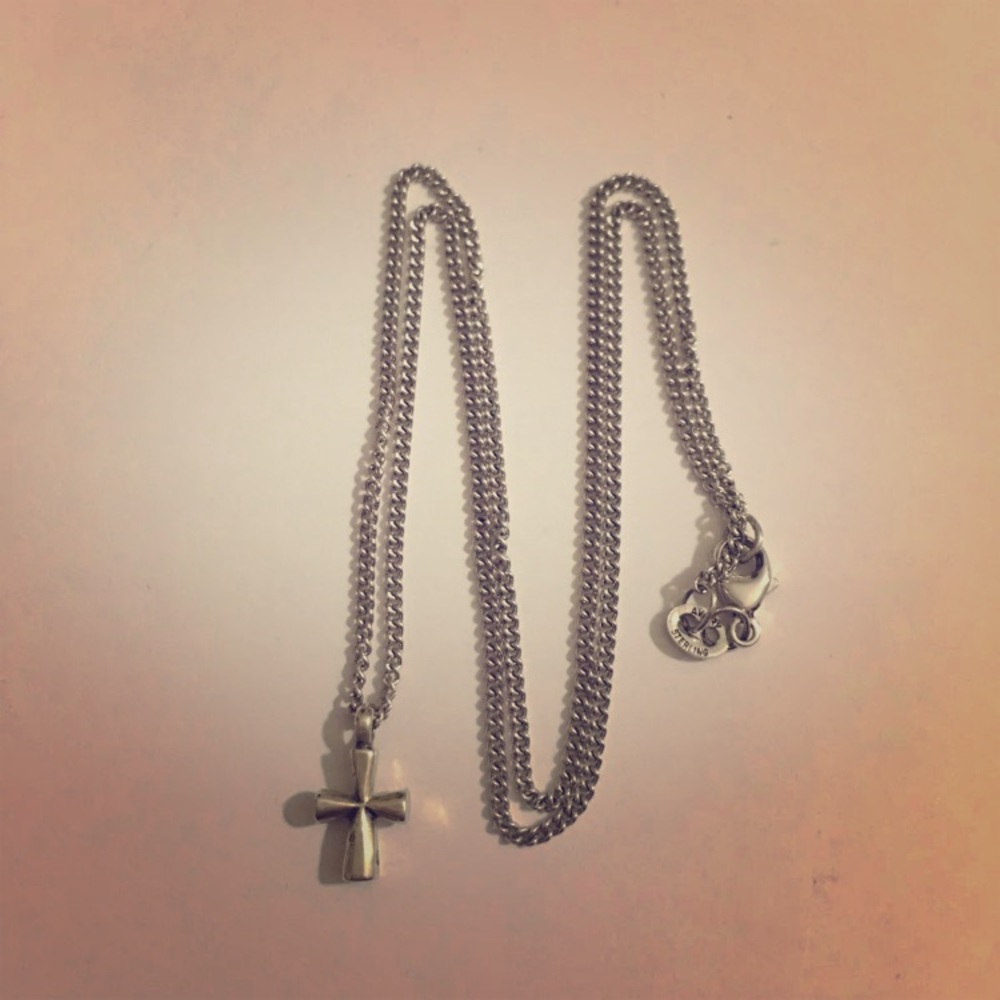 James Avery cross necklace